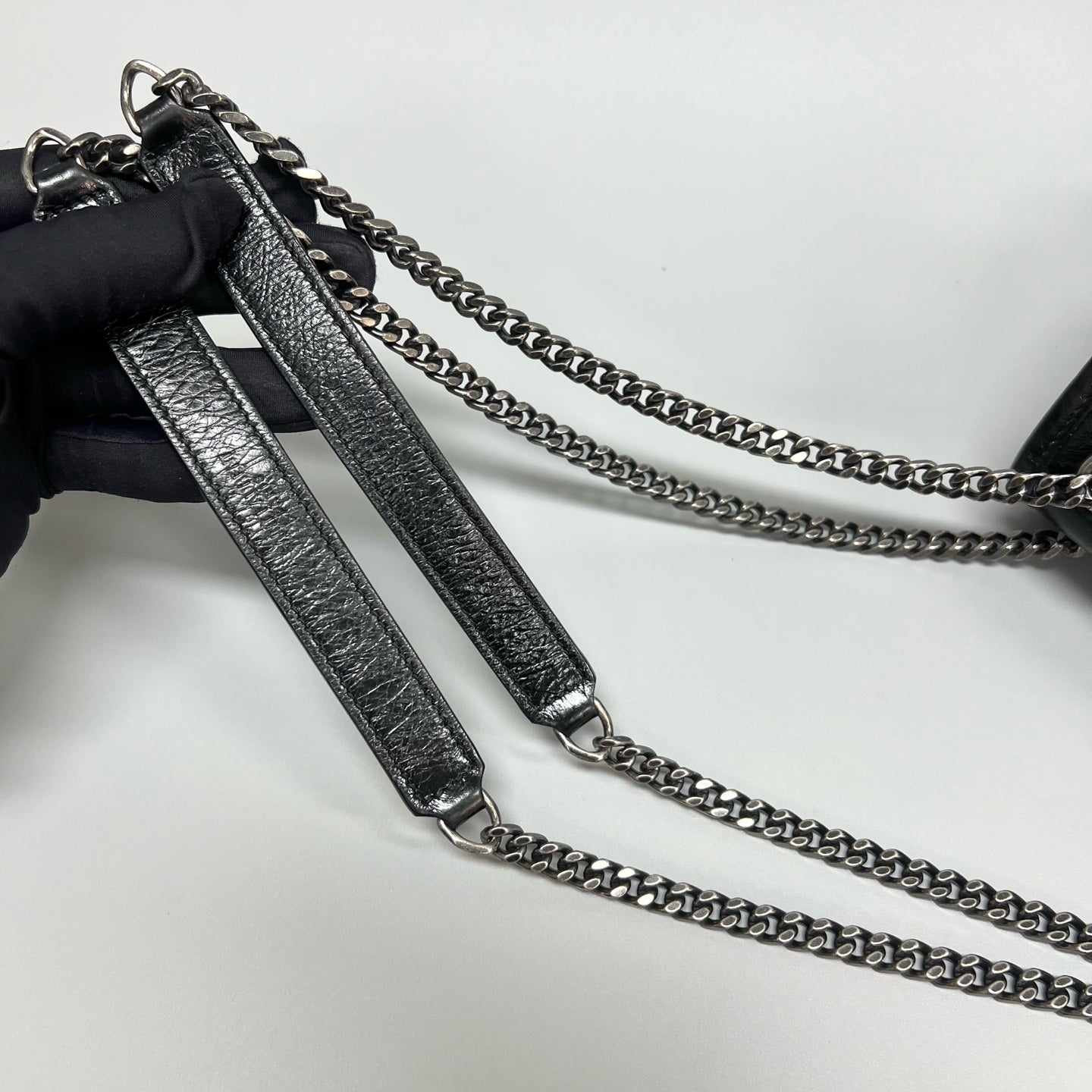 Saint Laurent - Niki Baby - Patent leather - Black - (Small)