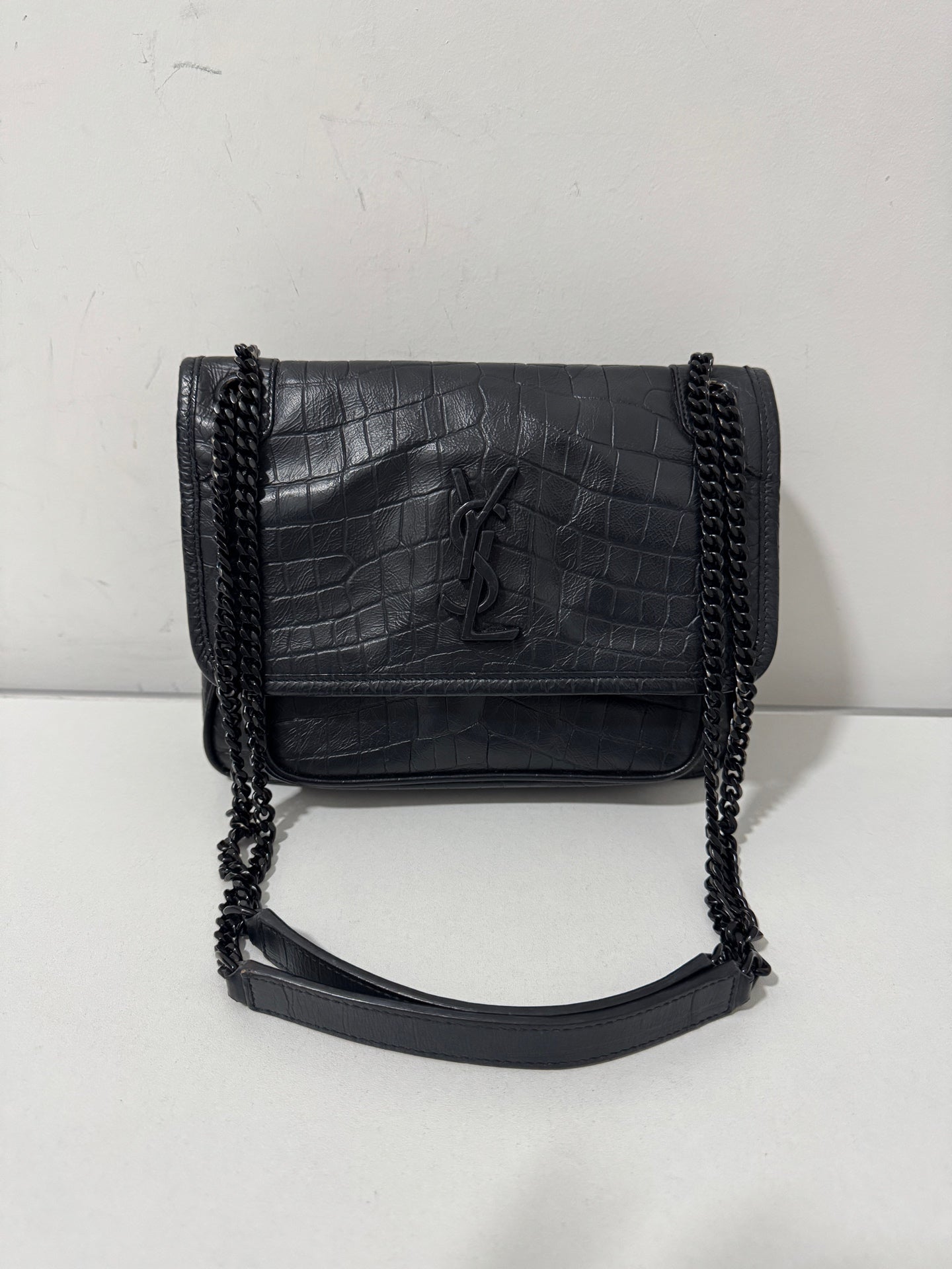 Saint Laurent - Niki - Calfskin - Black - (small)