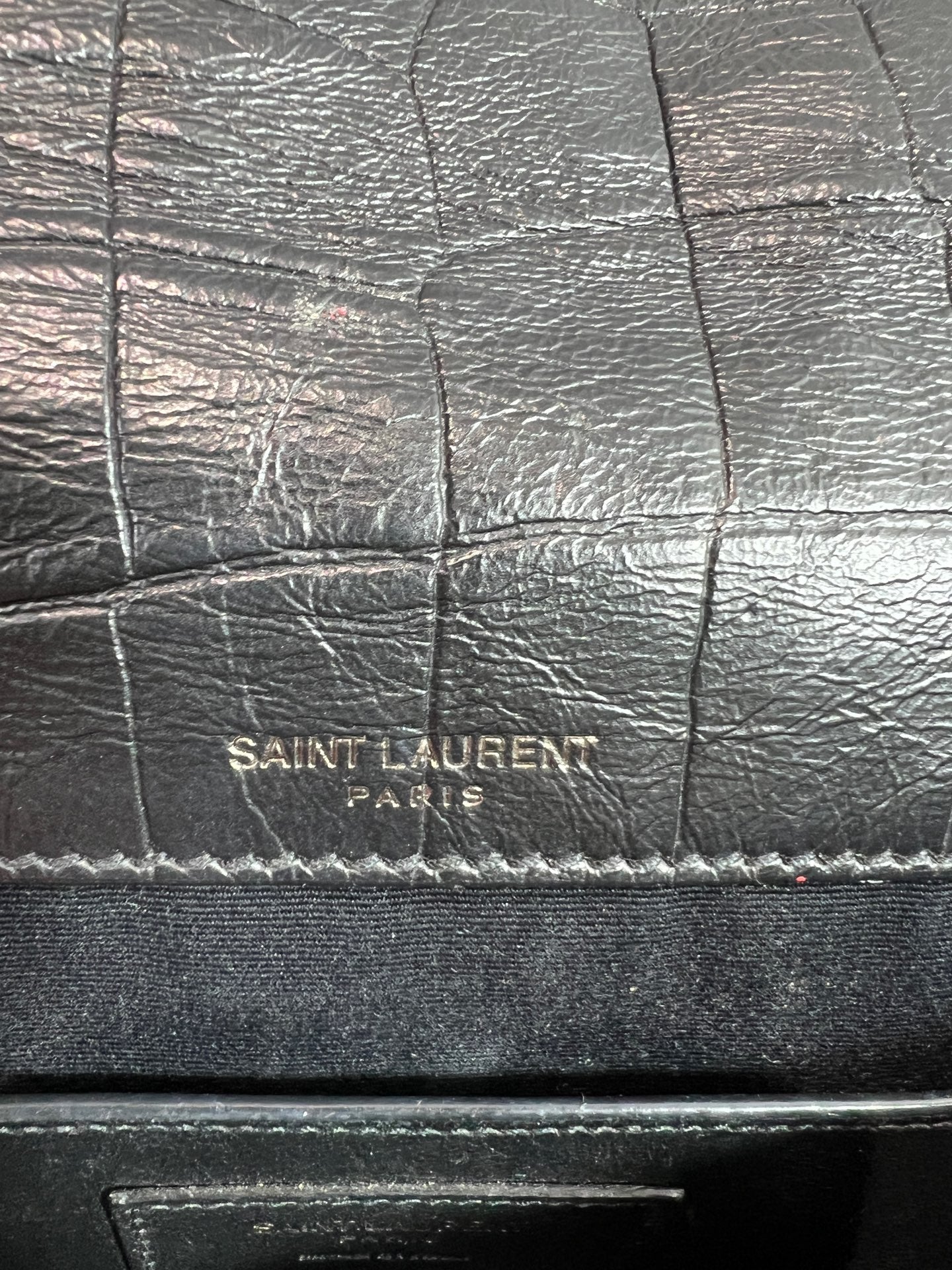 Saint Laurent - Niki - Calfskin - Black - (small)