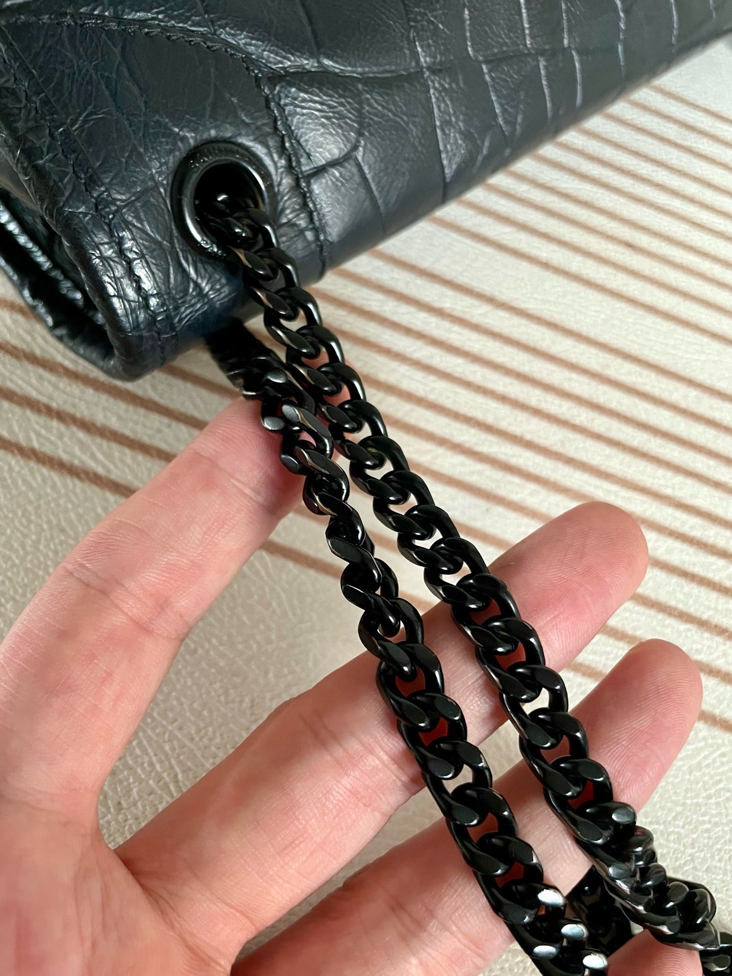 Saint Laurent - Niki - Calfskin - Black - (small)