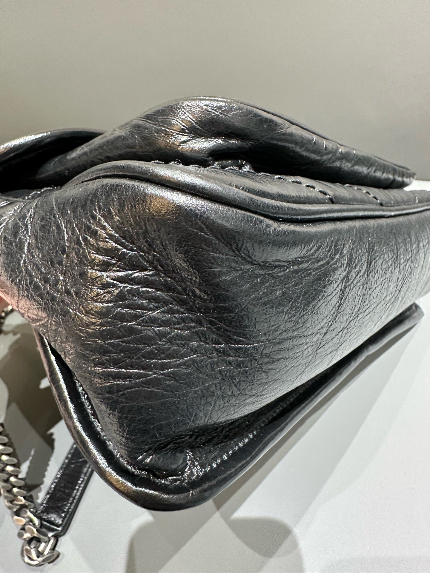 Saint Laurent - Niki - Cowhide leather - Black with Black-Tone Hardware - (medium)