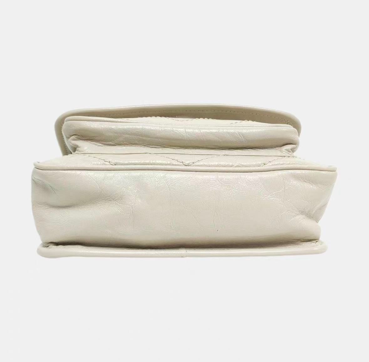Saint Laurent - Niki - Cowhide leather - White - (Small)