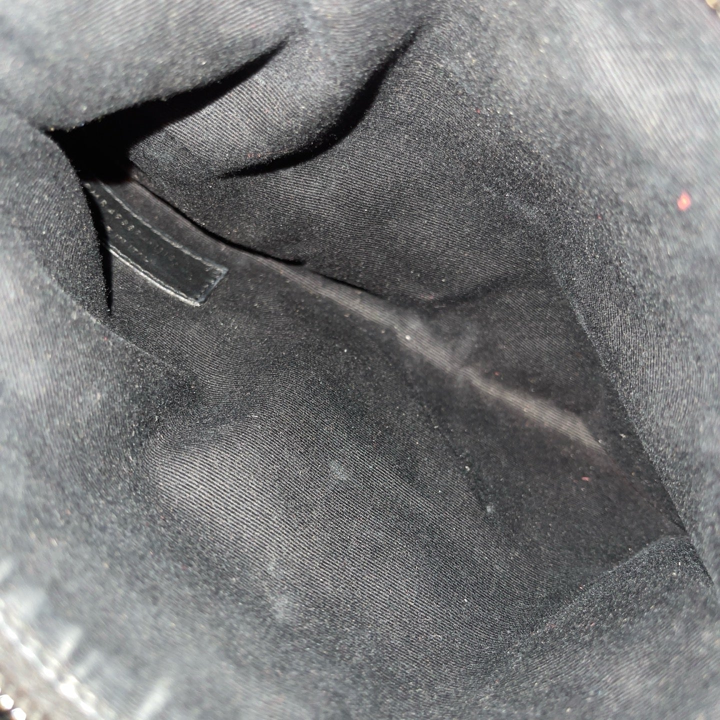 Saint Laurent - Niki - Crinkled calfskin leather - Black - (medium)