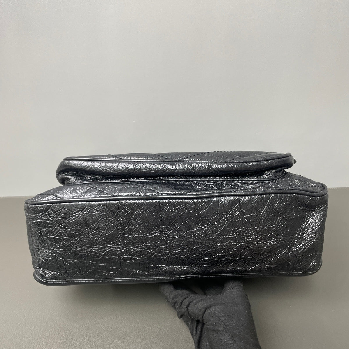 Saint Laurent - Niki Large - Leather - Black - (large)