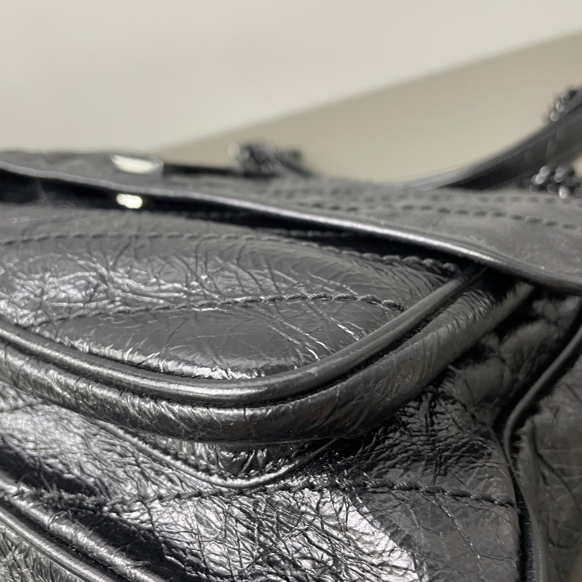 Saint Laurent - Niki Large - Leather - Black - (large)