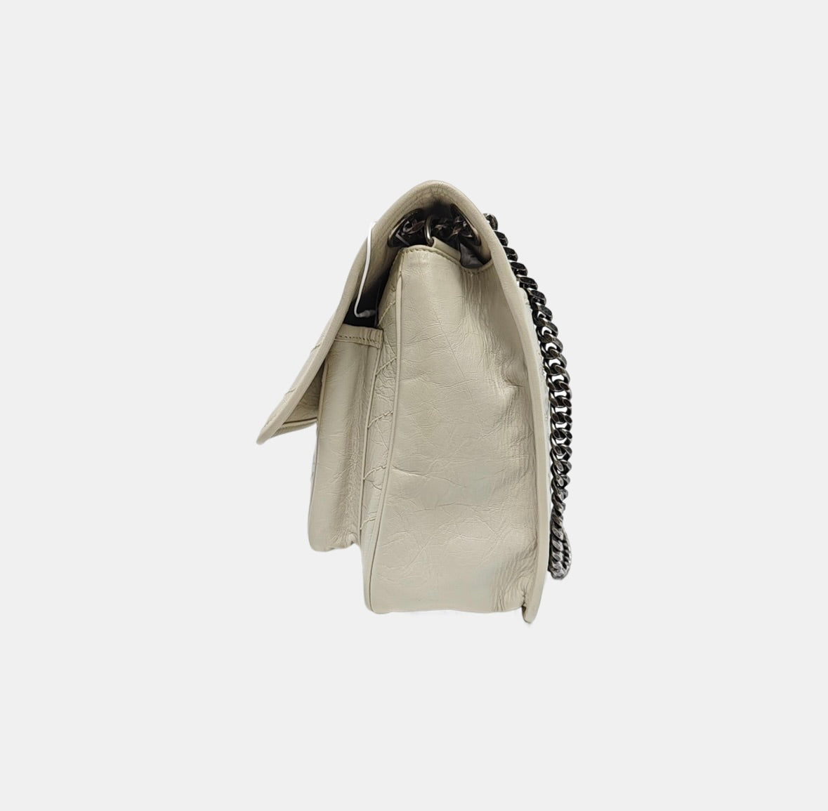 Saint Laurent - Niki - Leather - Beige - (medium)