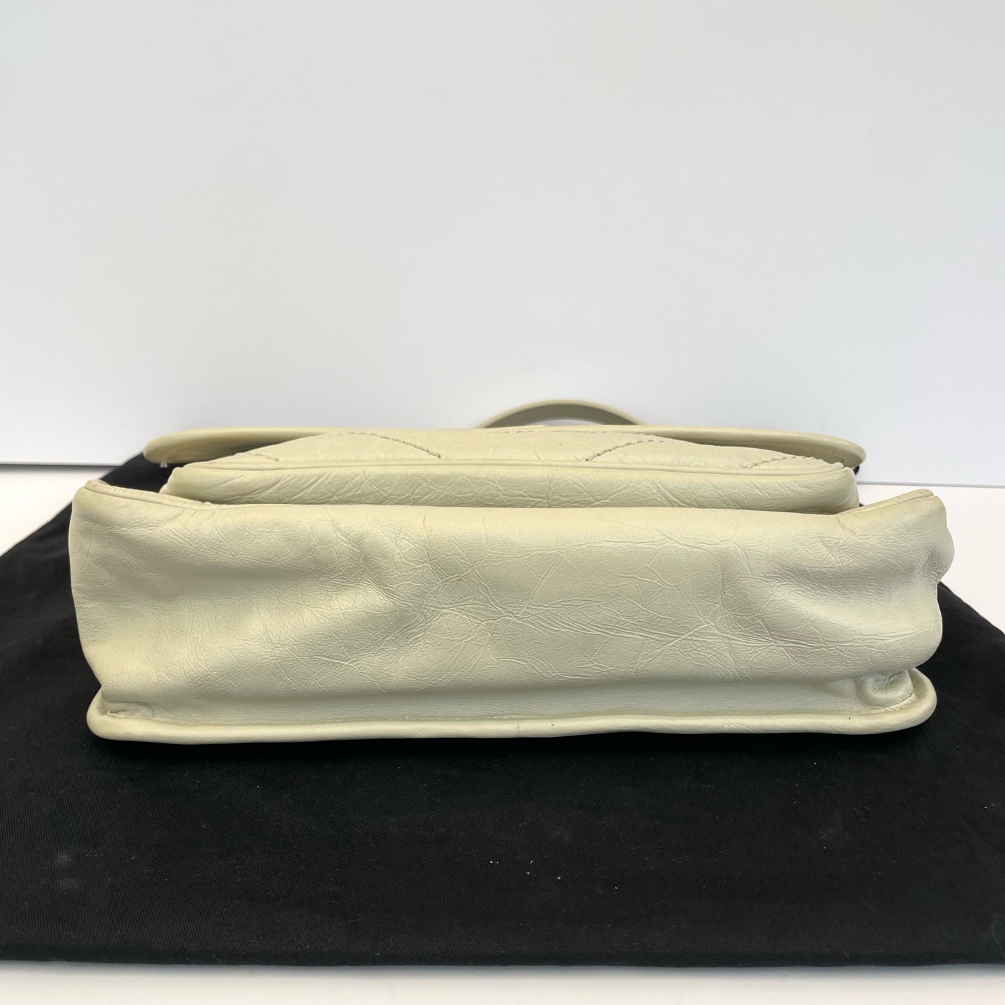 Saint Laurent - Niki - Leather - Beige - (medium)