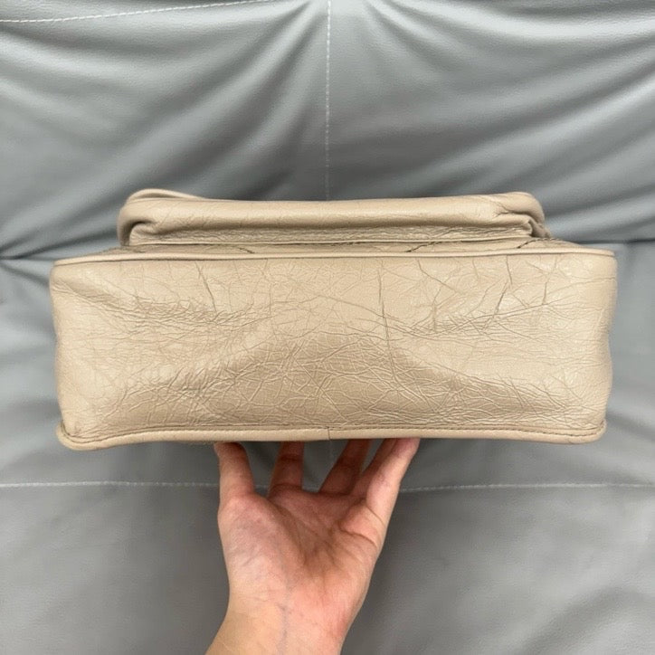 Saint Laurent - Niki - Leather - Beige - (medium)