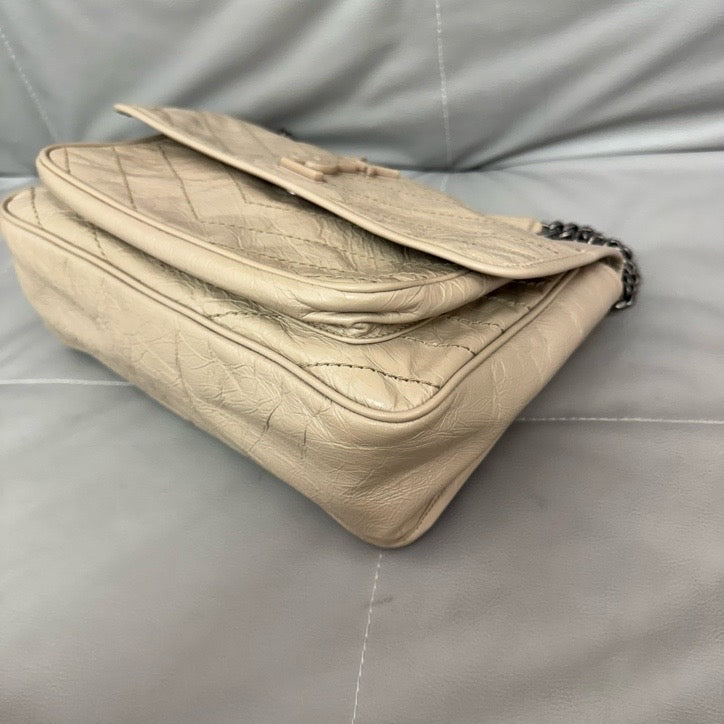 Saint Laurent - Niki - Leather - Beige - (medium)