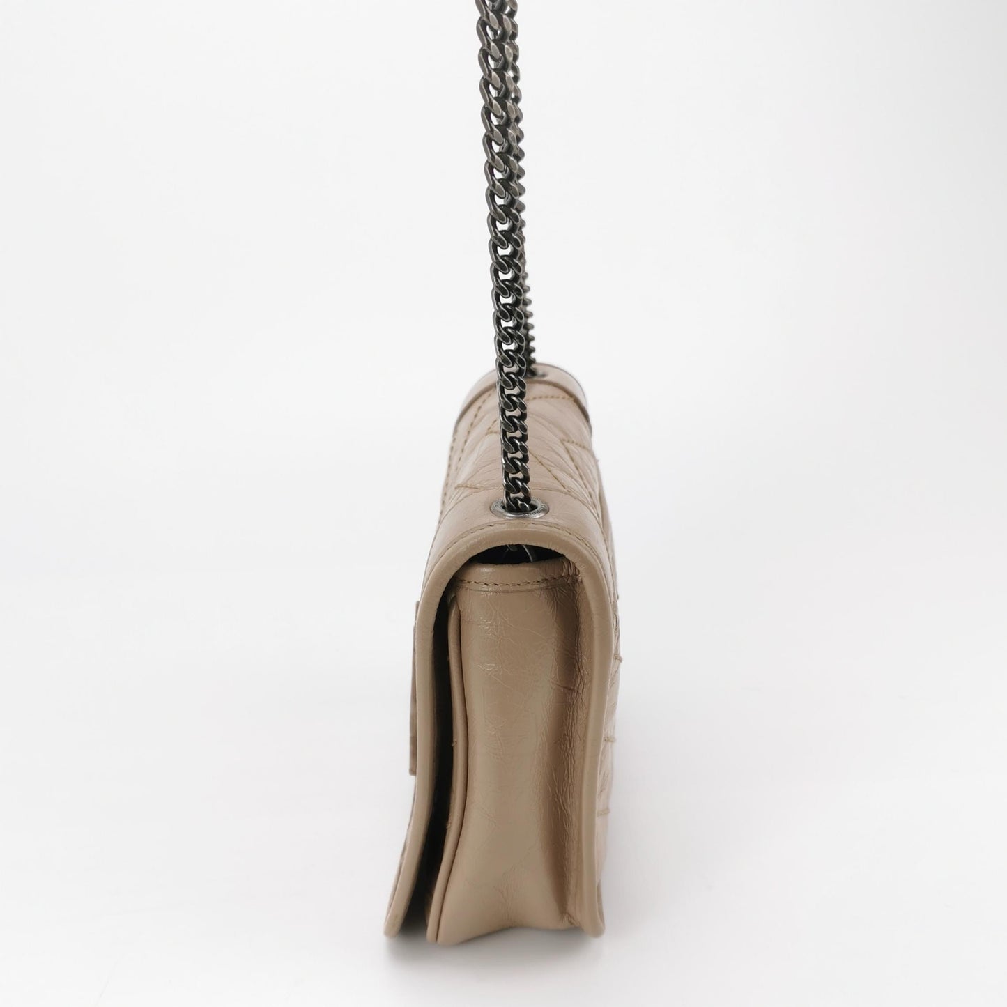 Saint Laurent - Niki - Leather - Beige - (mini)