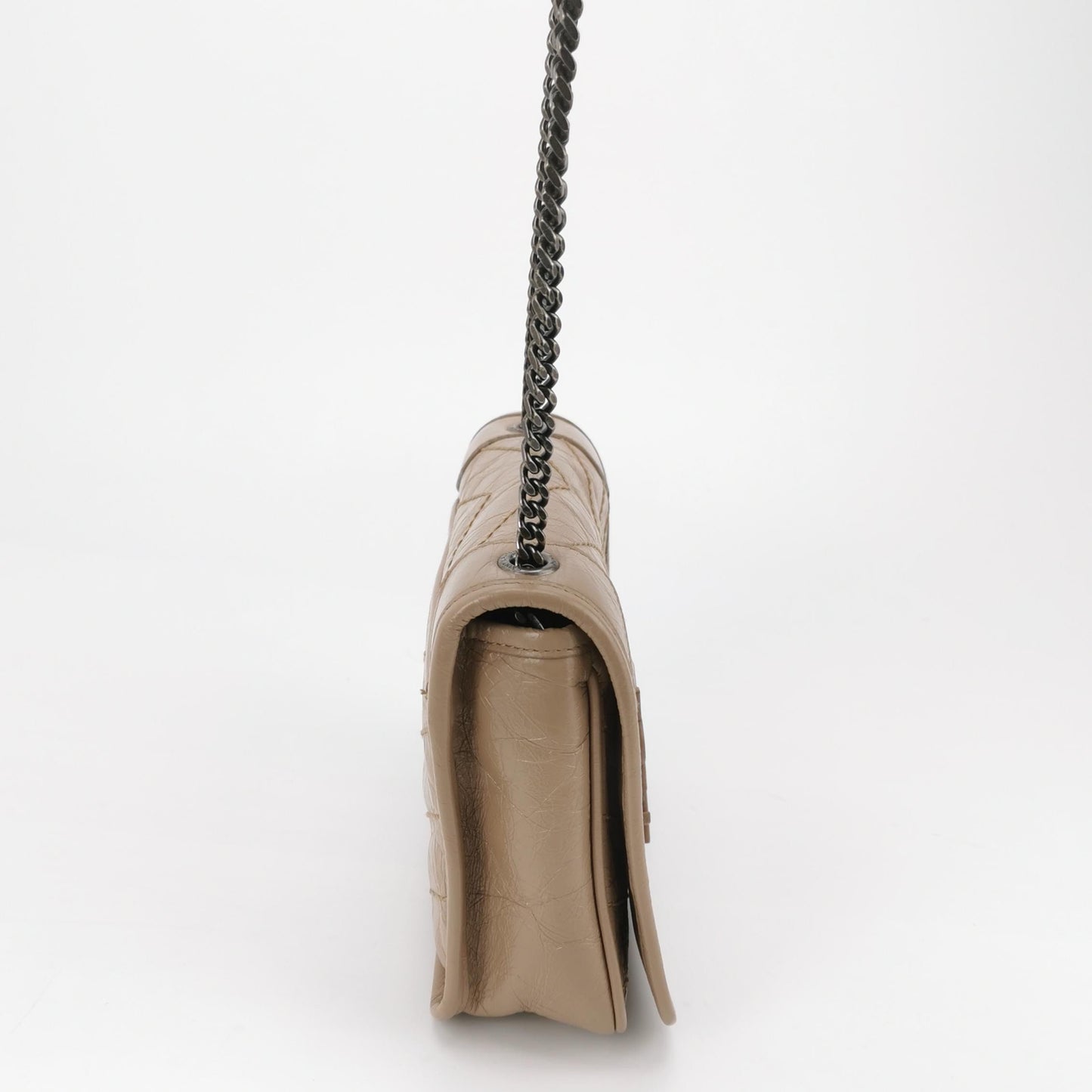 Saint Laurent - Niki - Leather - Beige - (mini)