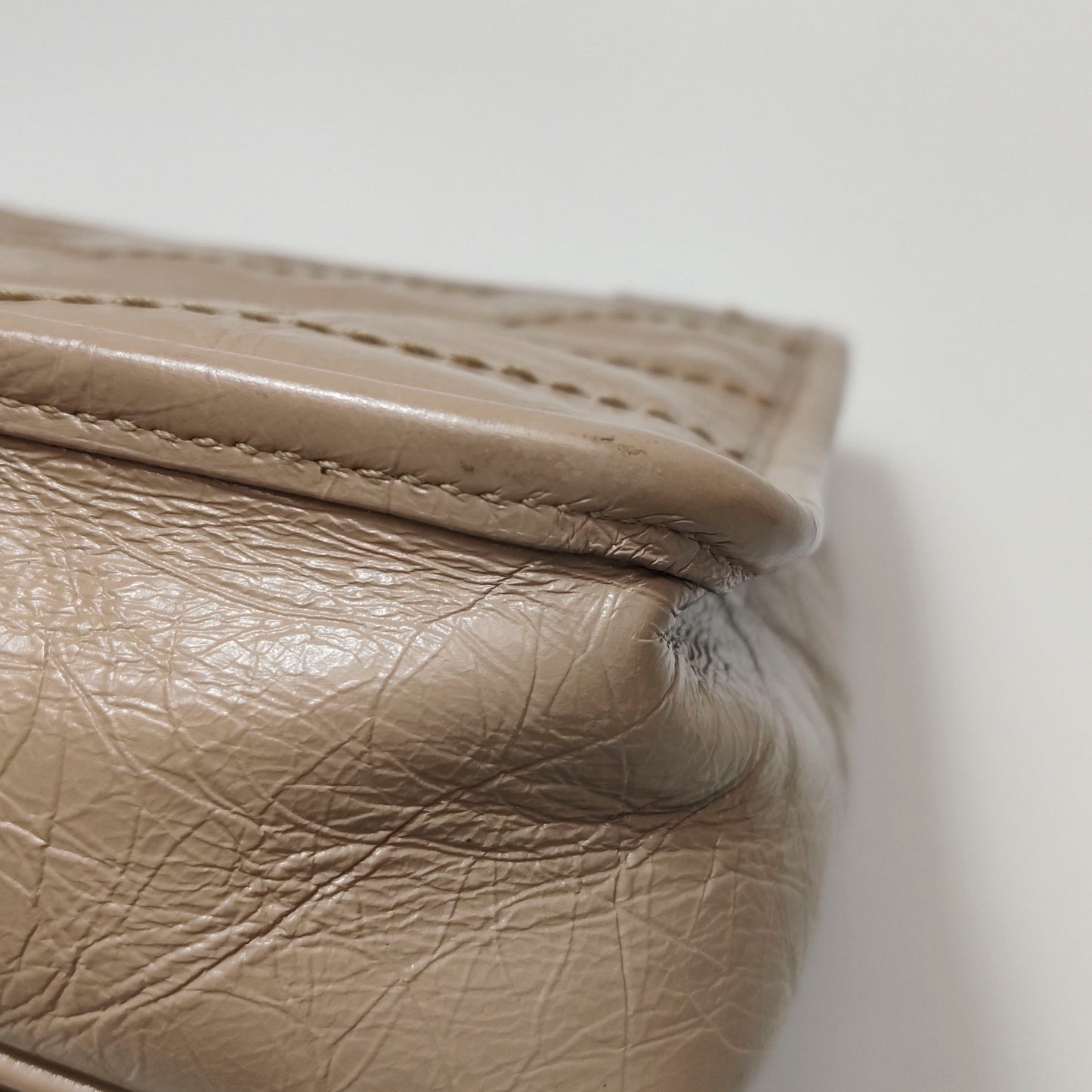 Saint Laurent - Niki - Leather - Beige - (mini)
