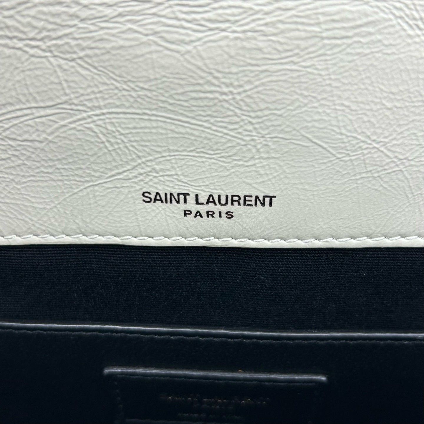 Saint Laurent - Niki - Leather - Beige - (small)