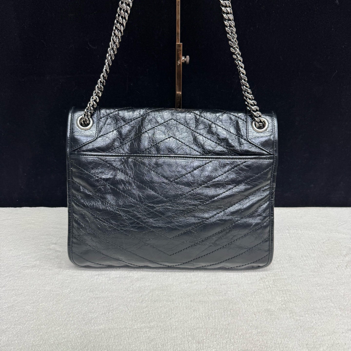Saint Laurent - Niki - Leather - Black - (Large)