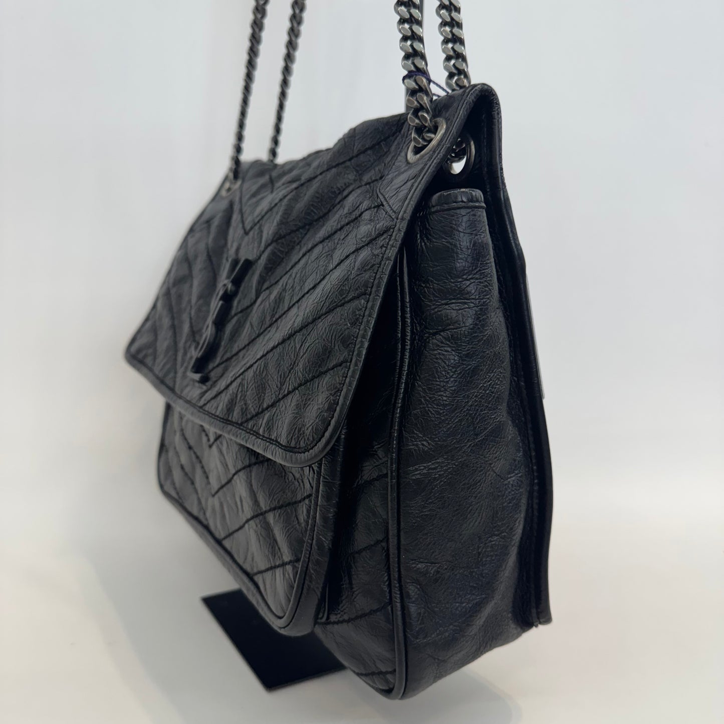 Saint Laurent - Niki - Leather - Black - (Large)