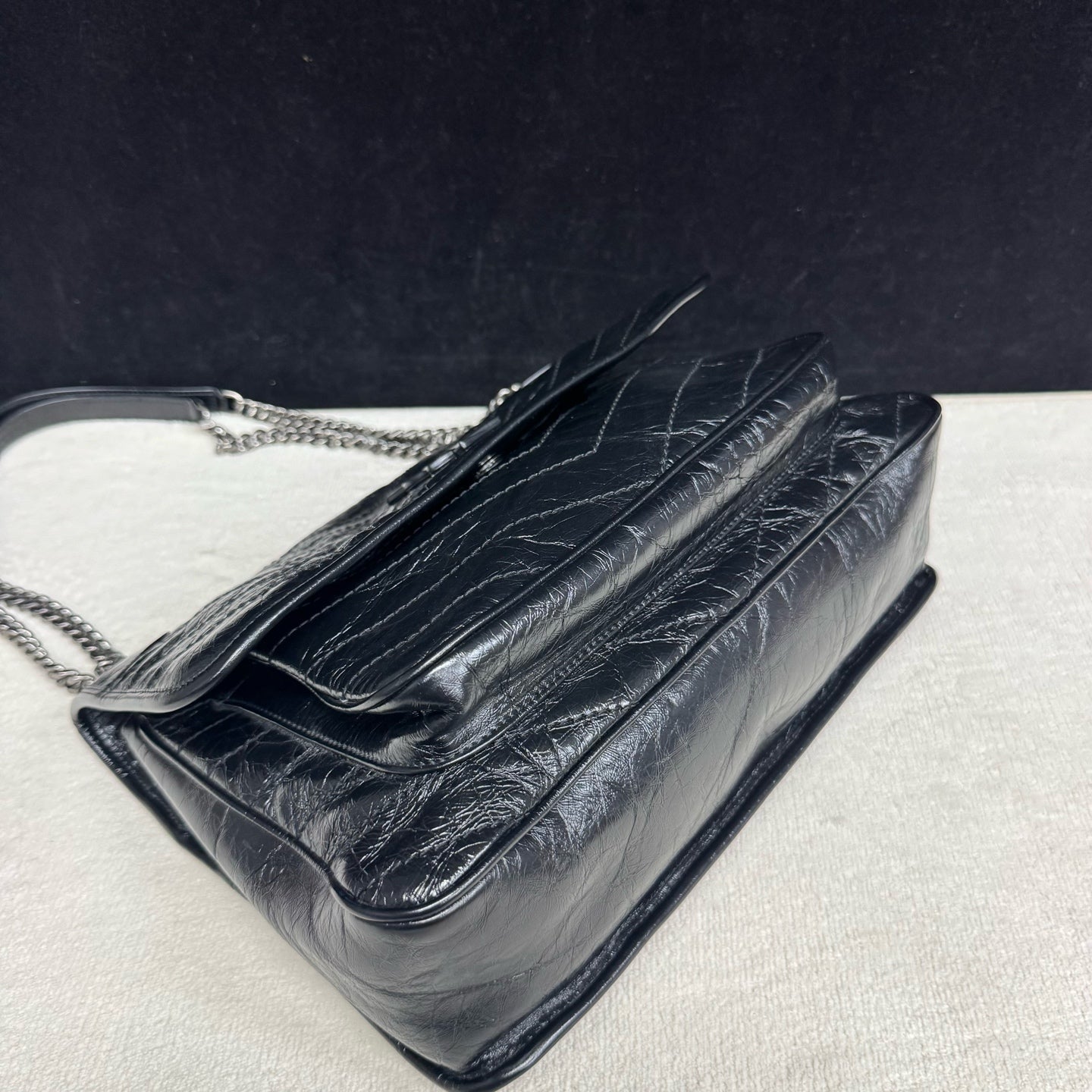 Saint Laurent - Niki - Leather - Black - (Large)