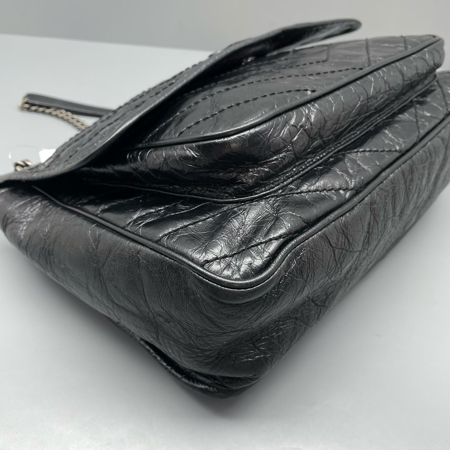 Saint Laurent - Niki - Leather - Black - (large)