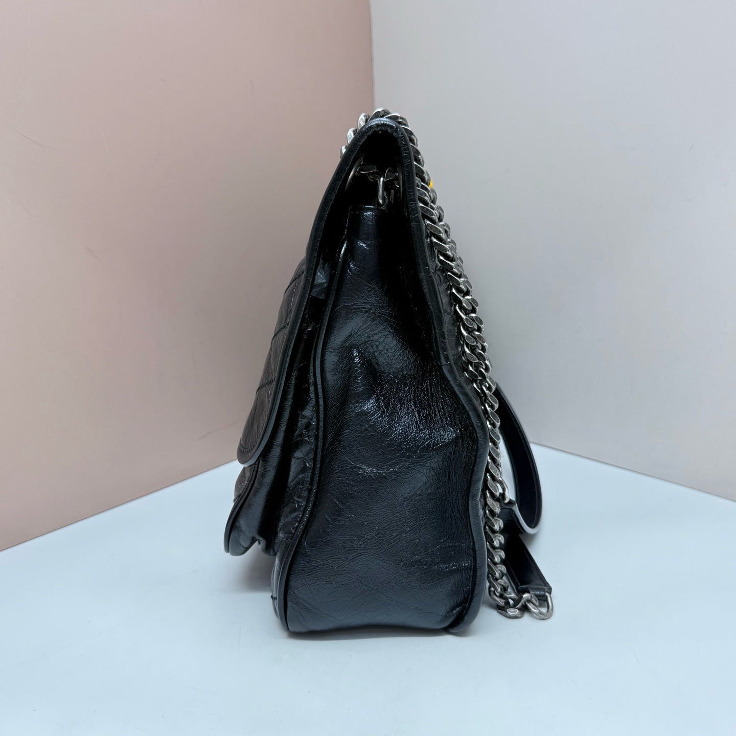 Saint Laurent - Niki - Leather - Black - (large)