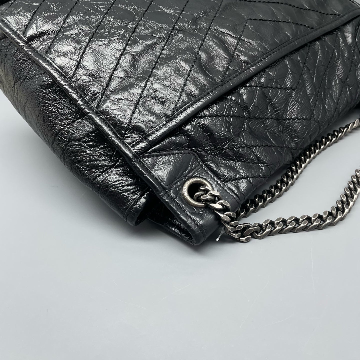 Saint Laurent - Niki - Leather - Black - (large)