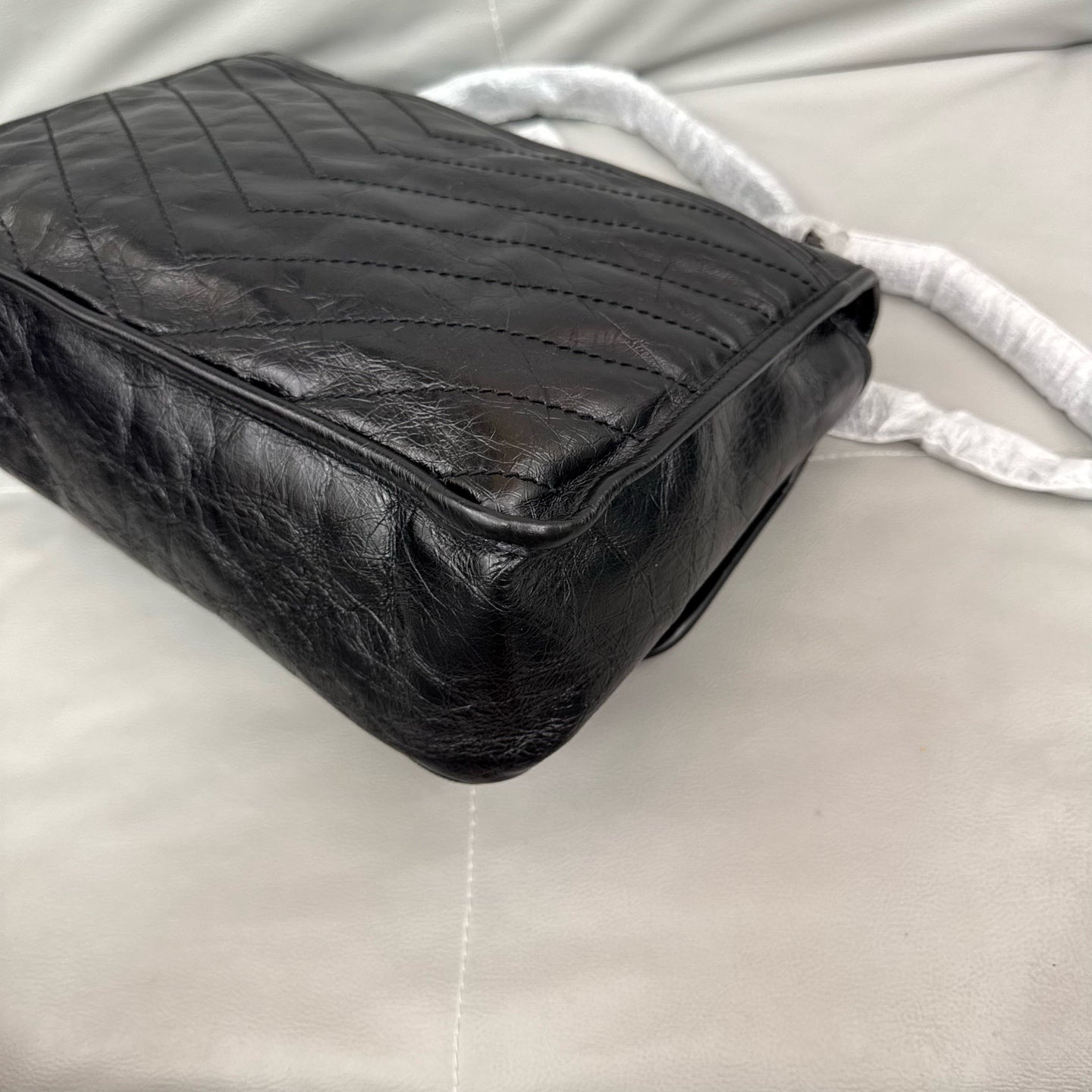 Saint Laurent - Niki - Leather - Black - (large)