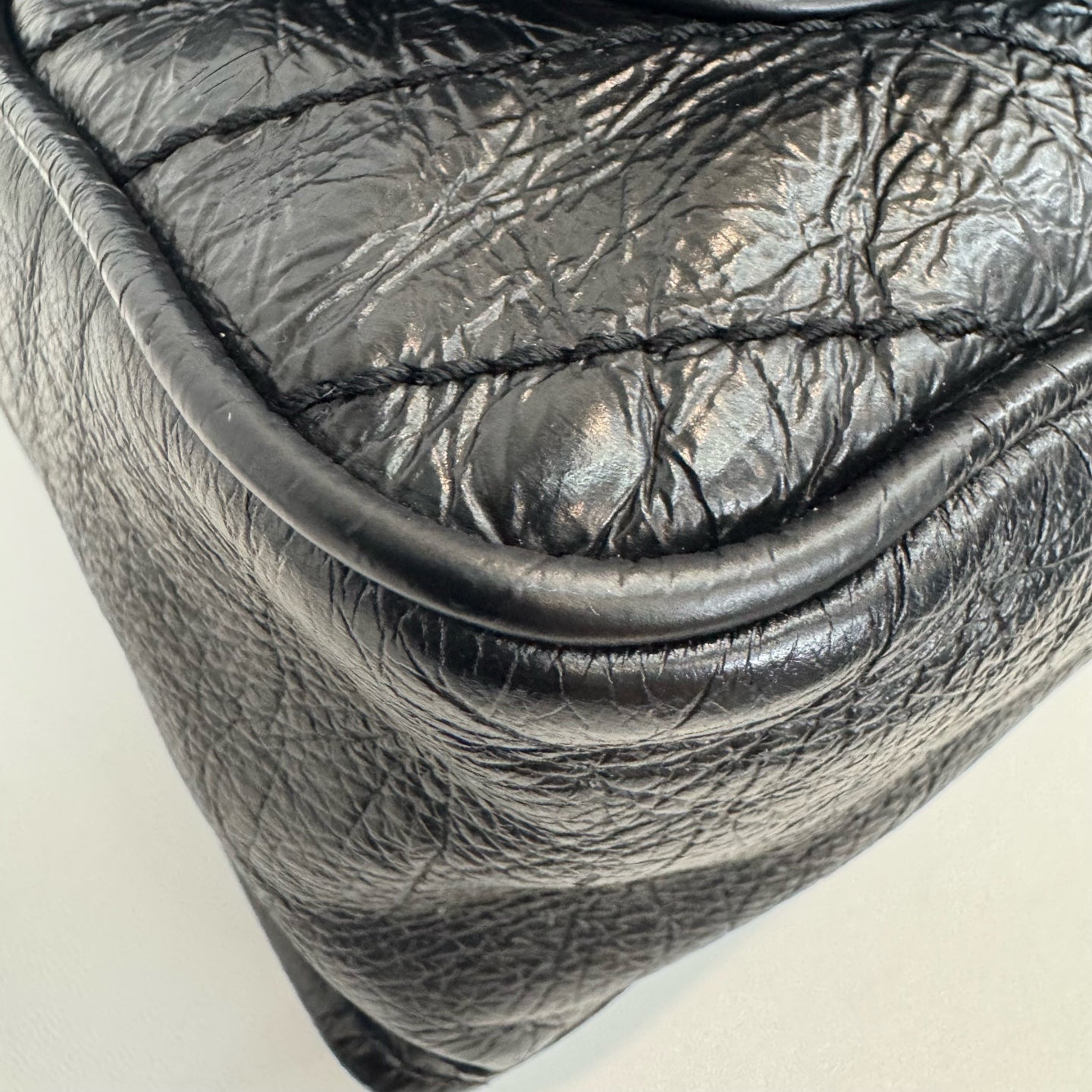 Saint Laurent - Niki - Leather - Black - (Large)