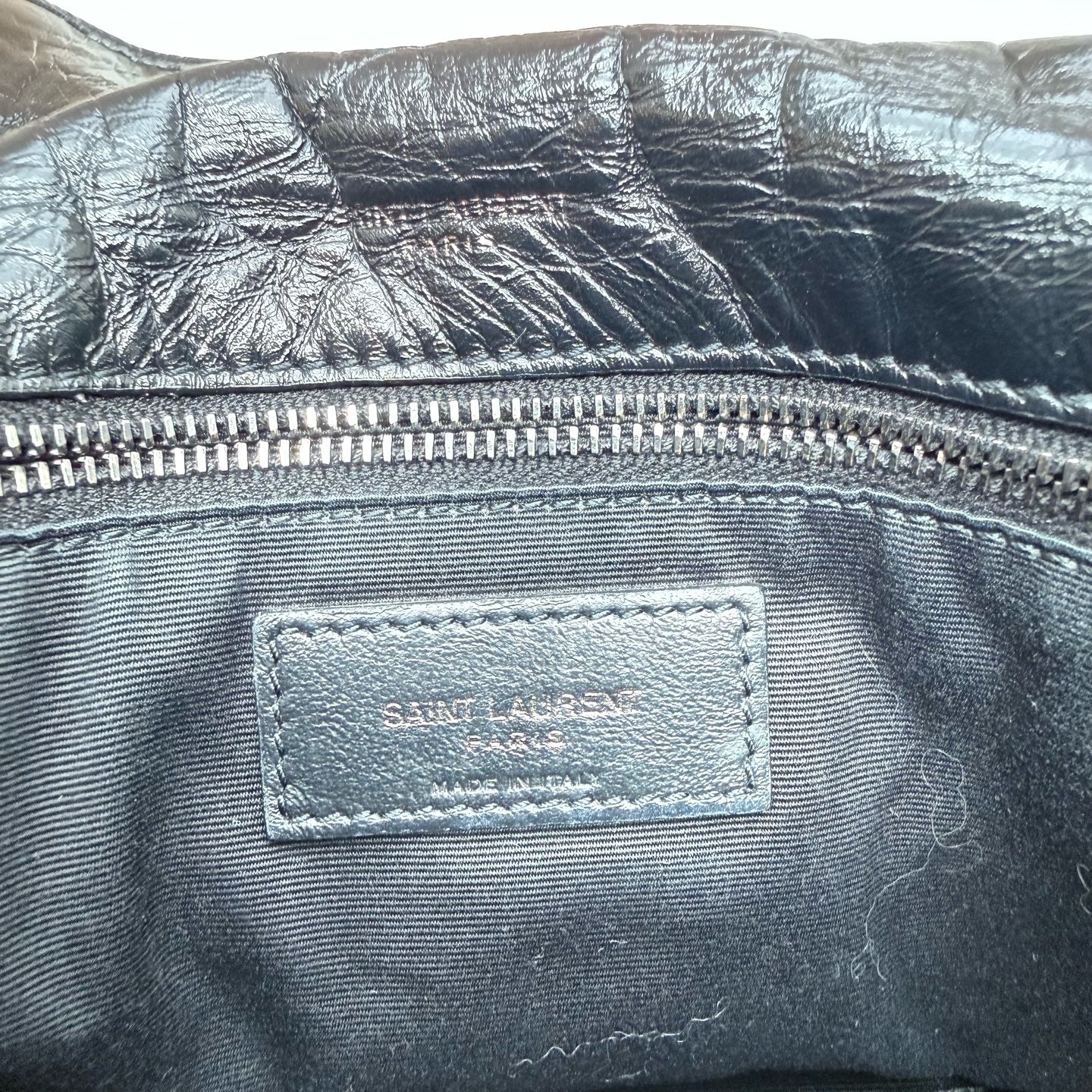 Saint Laurent - Niki - Leather - Black - (large)