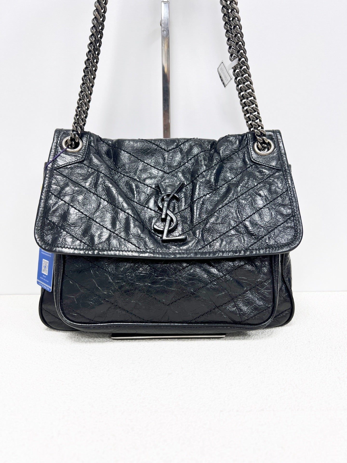 Saint Laurent - Niki - Leather - Black - (medium)