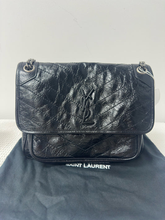 Saint Laurent - Niki - Leather - Black - (Medium)