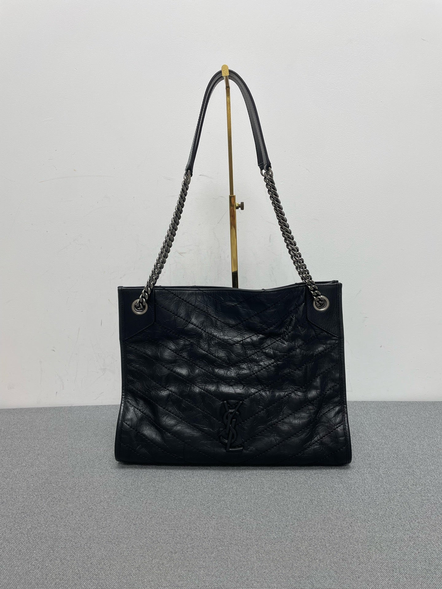 Saint Laurent - Niki - Leather - Black - (medium)