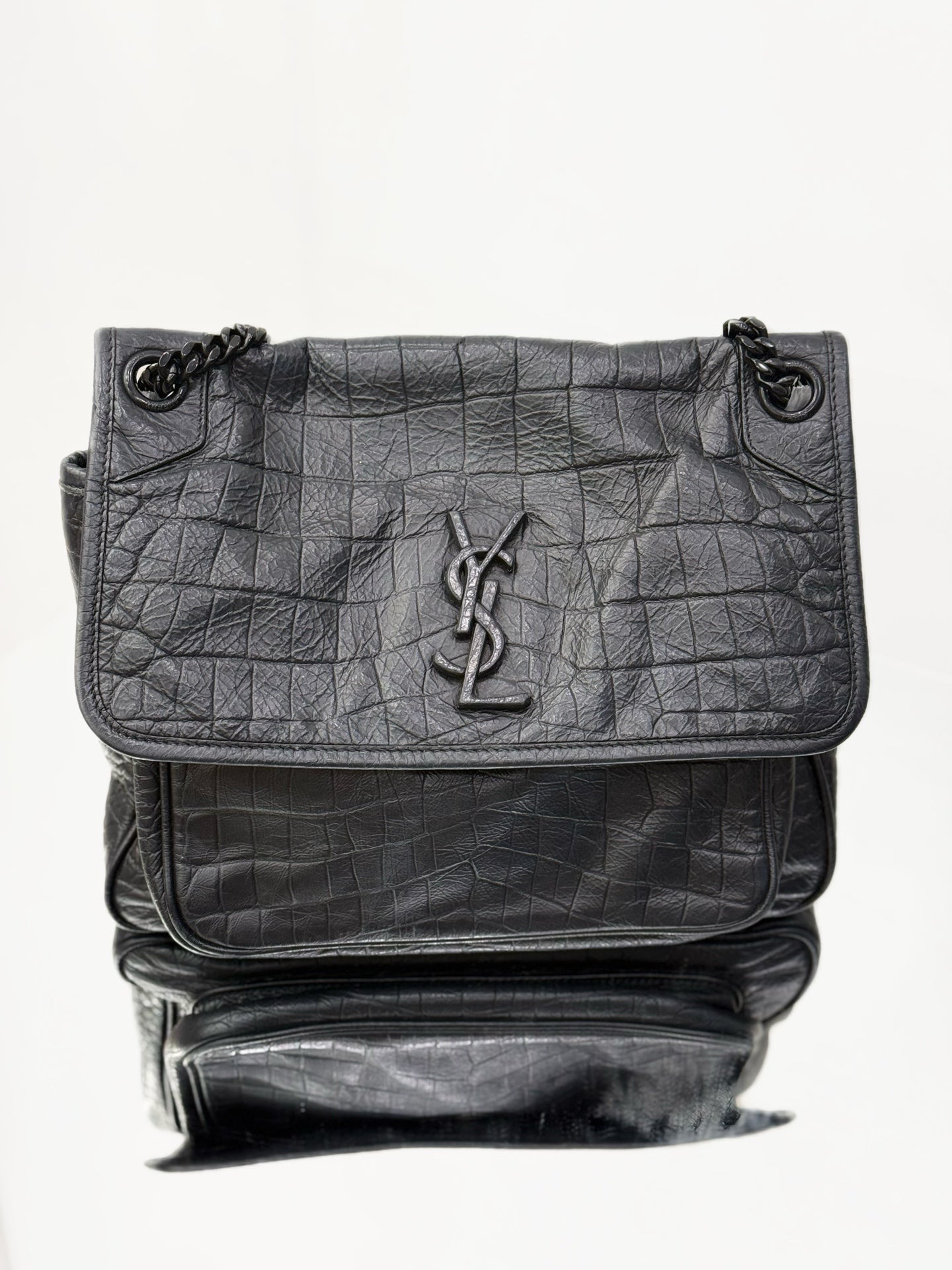 Saint Laurent - Niki - Leather - Black - (Medium)