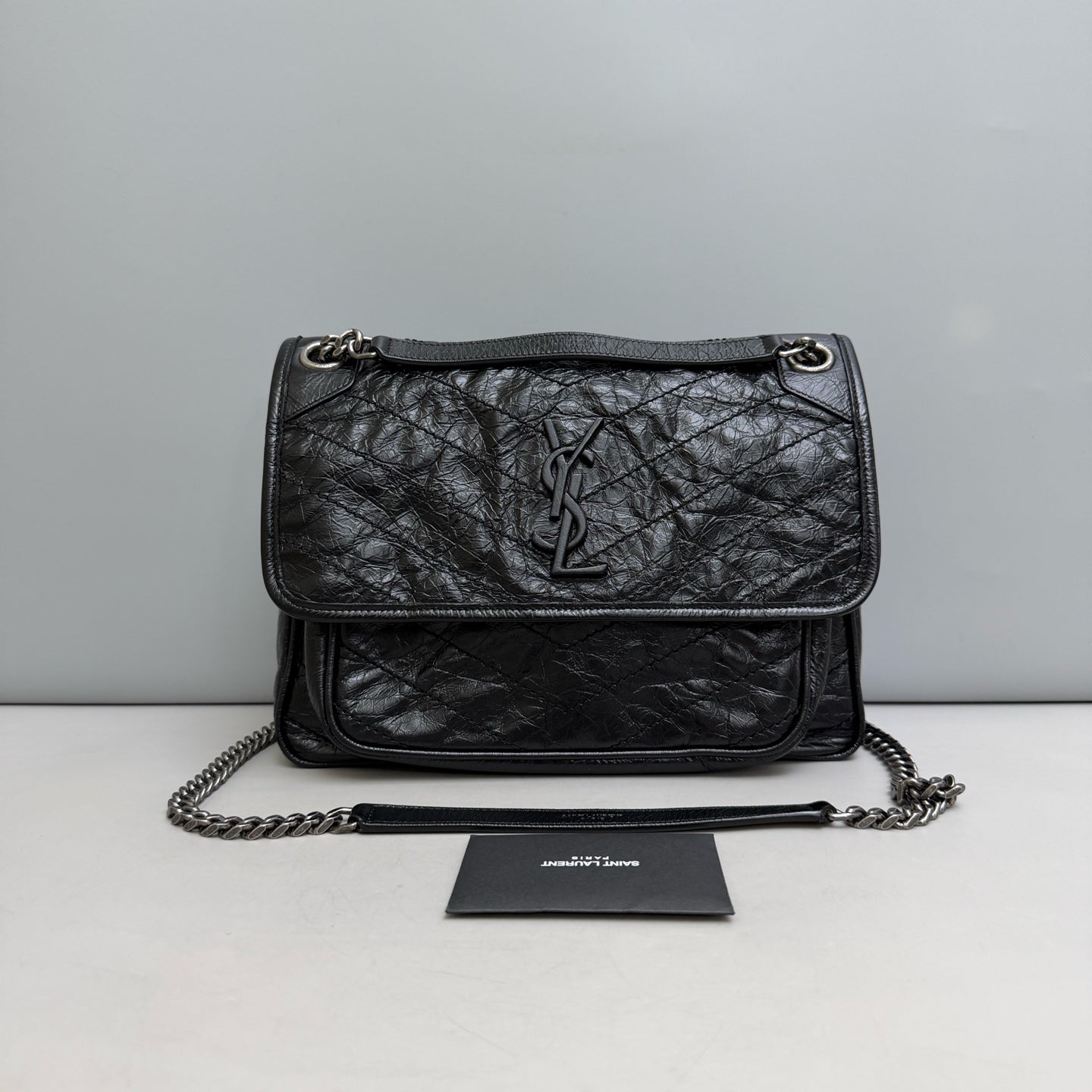 Saint Laurent - Niki - Leather - Black - (medium)