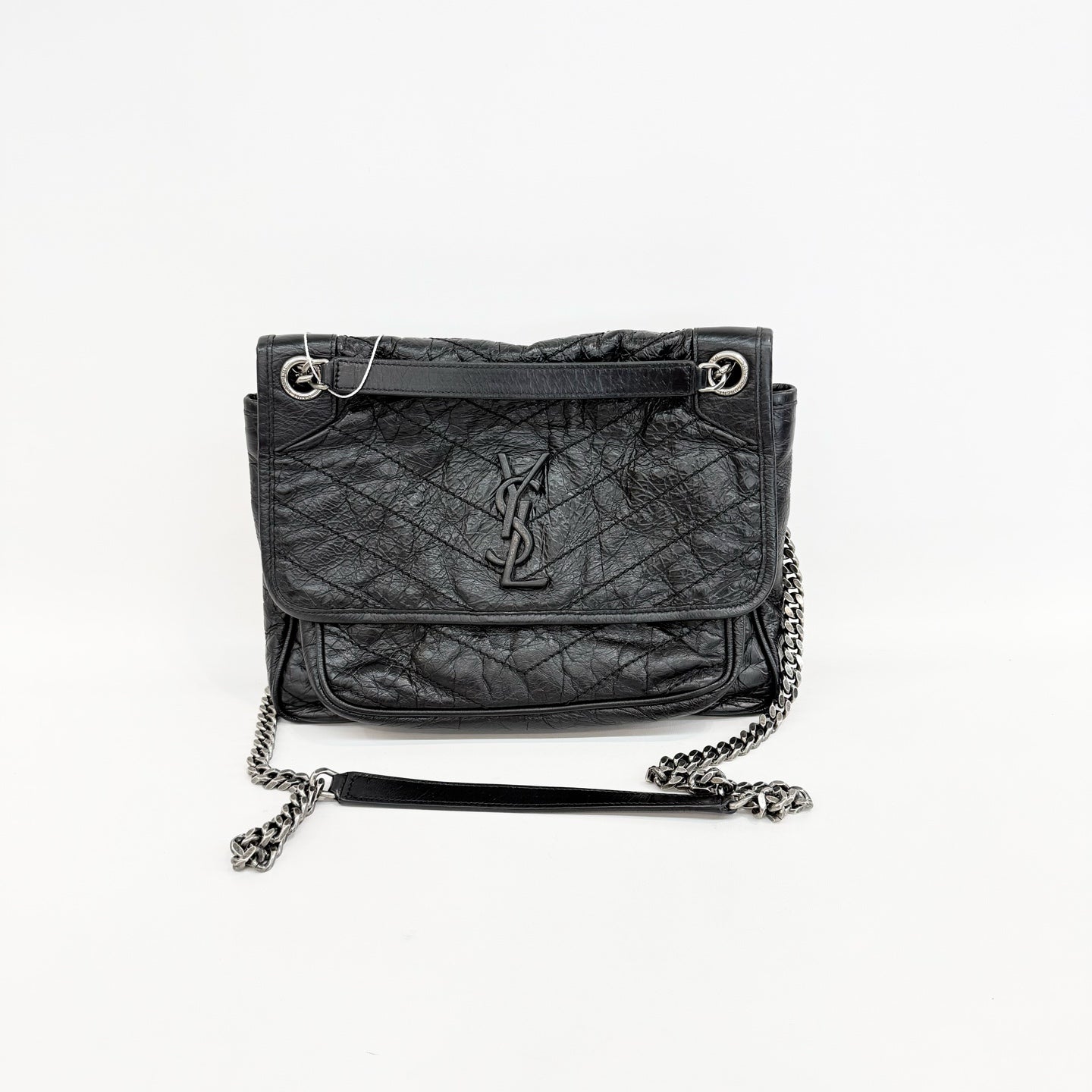 Saint Laurent - Niki - Leather - Black - (medium)