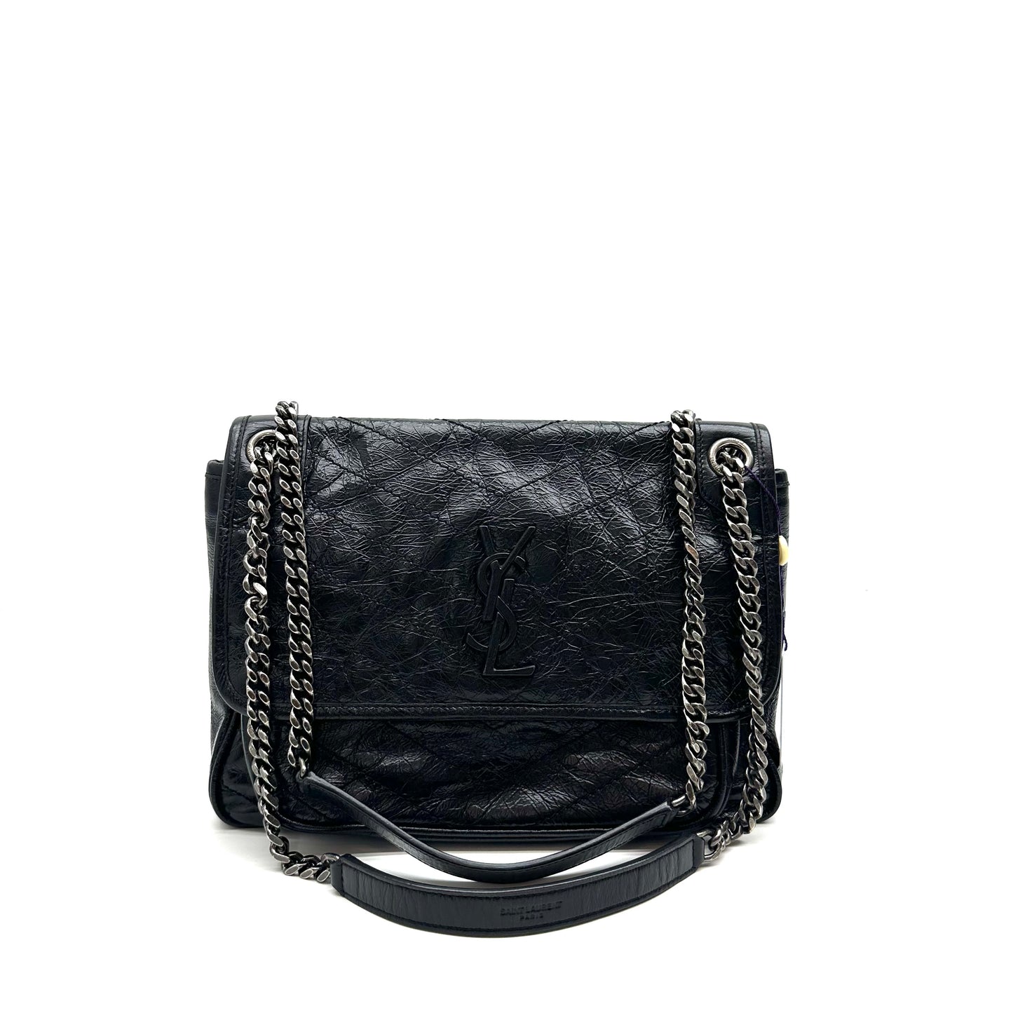 Saint Laurent - Niki - Leather - Black - (medium)