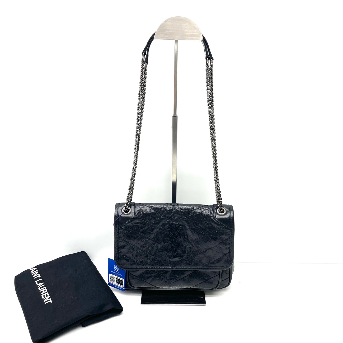Saint Laurent - Niki - Leather - Black - (medium)