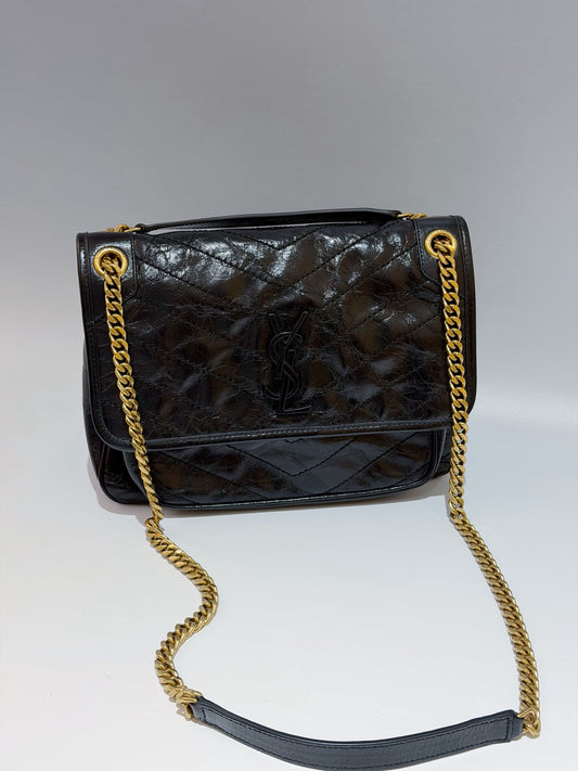 Saint Laurent - NIKI - Leather - Black - (medium)