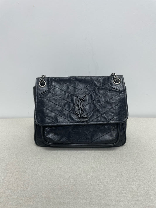 Saint Laurent - Niki - Leather - Black - (medium)