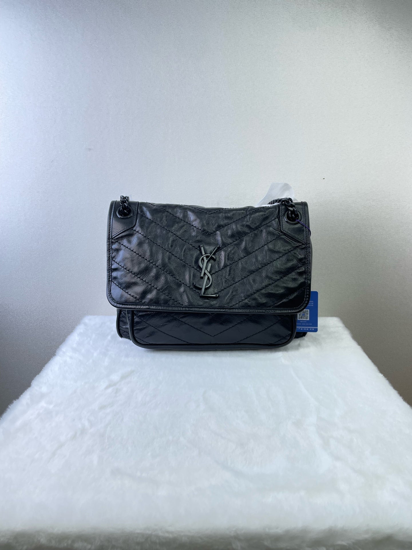 Saint Laurent - Niki - Leather - Black - (medium)
