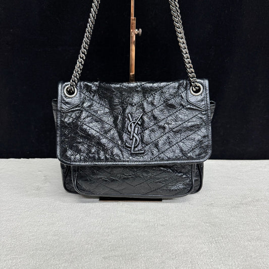 Saint Laurent - Niki - Leather - Black - (Medium)
