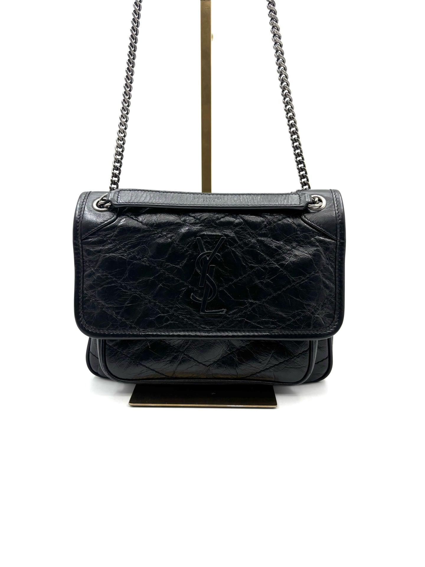 Saint Laurent - Niki - Leather - Black - (medium)