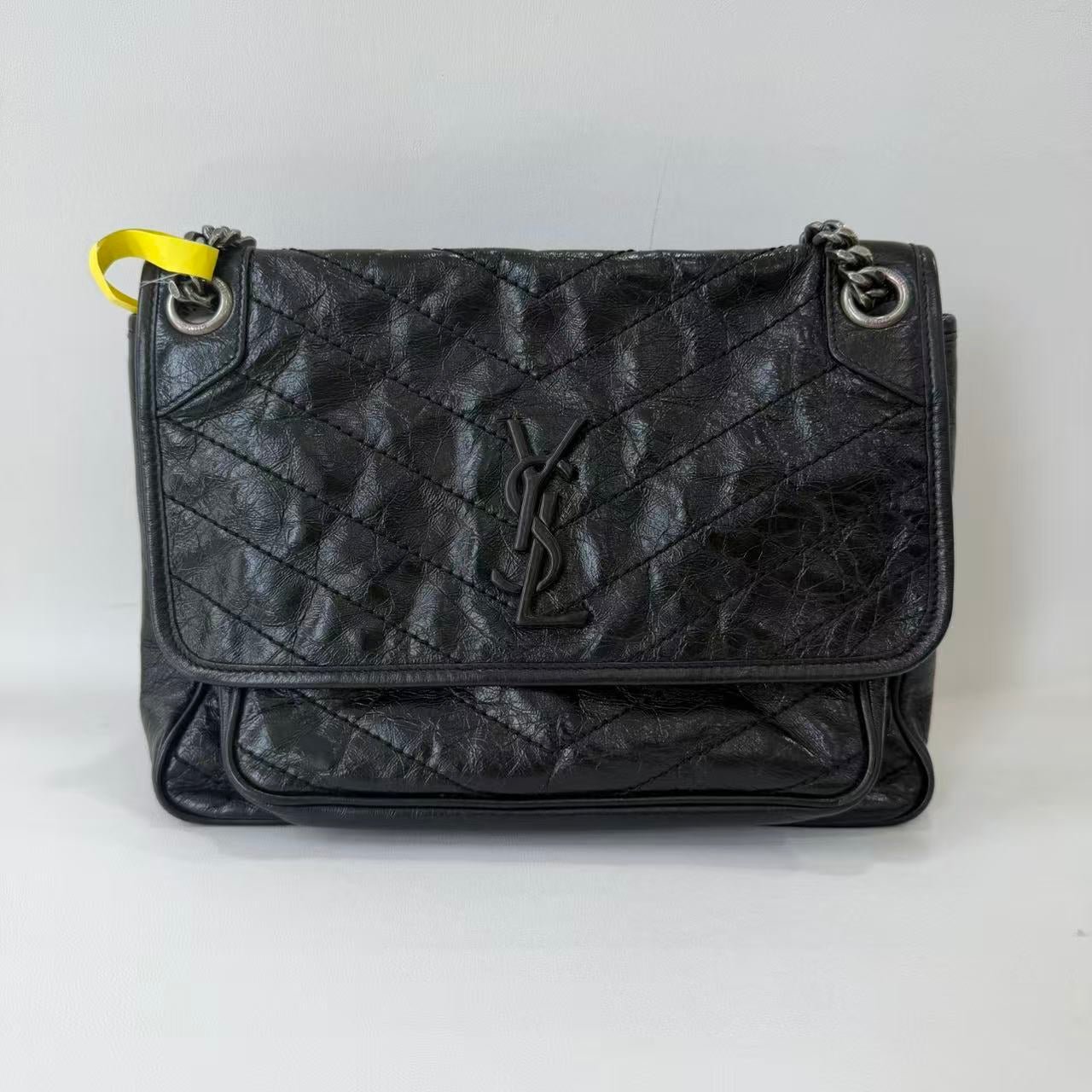 Saint Laurent - Niki - Leather - Black - (medium)