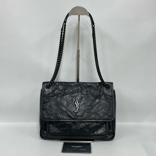 Saint Laurent - Niki - Leather - Black - (medium)
