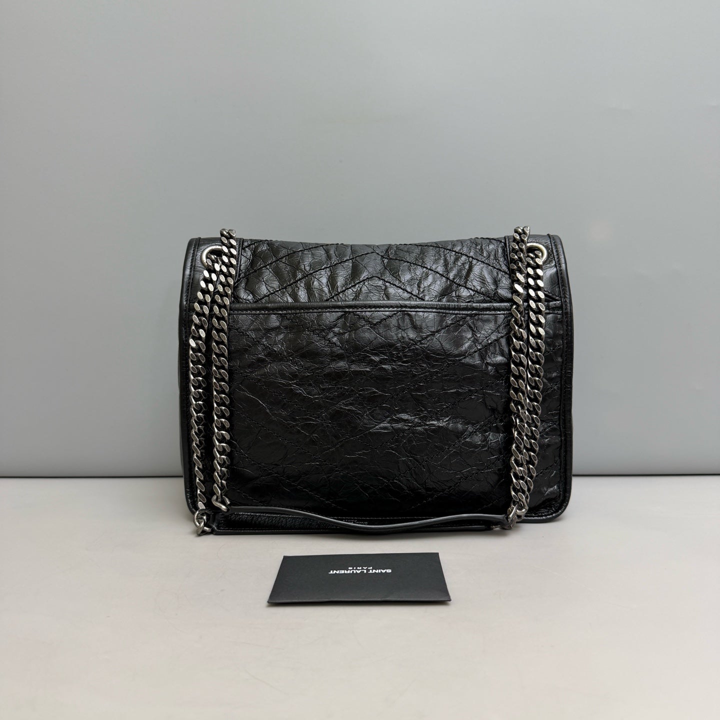 Saint Laurent - Niki - Leather - Black - (medium)