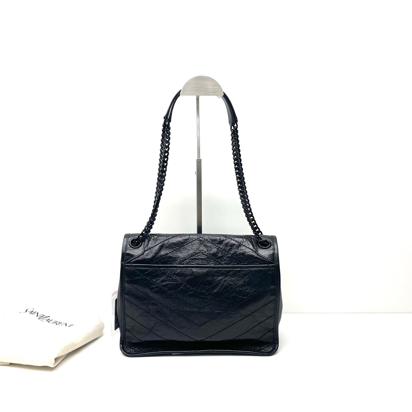 Saint Laurent - Niki - Leather - Black - (medium)