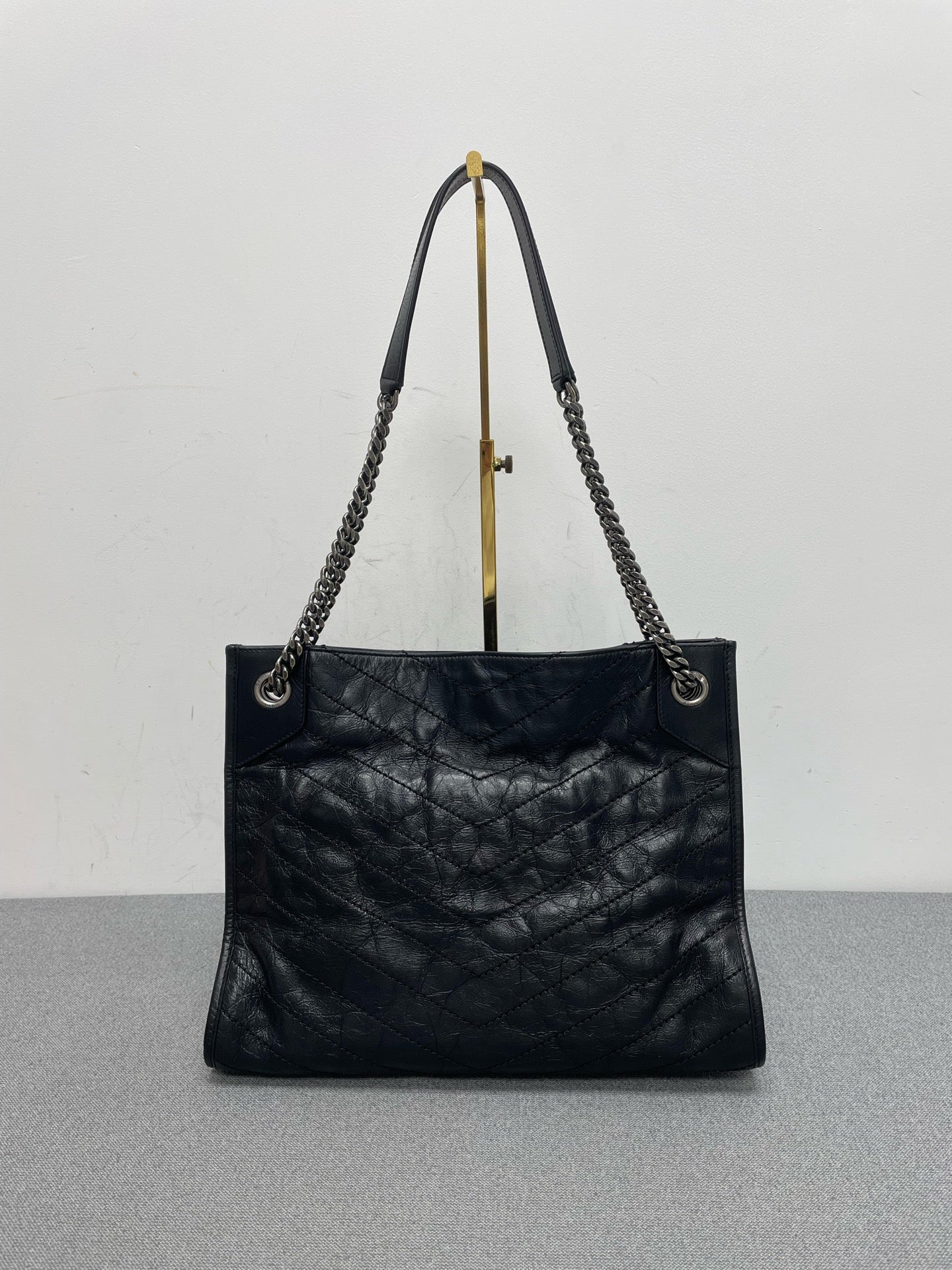 Saint Laurent - Niki - Leather - Black - (medium)