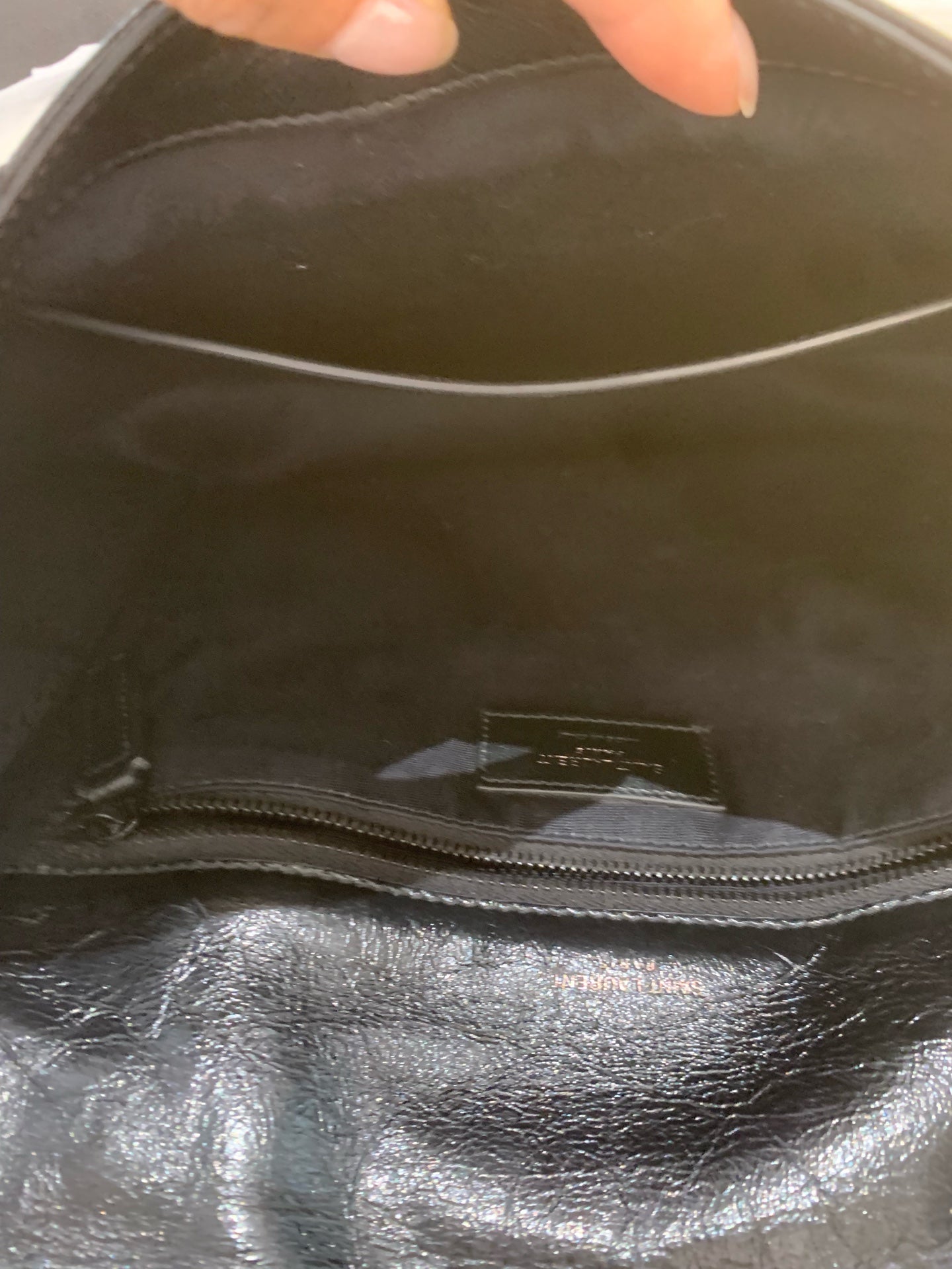 Saint Laurent - Niki - Leather - Black - (Medium)