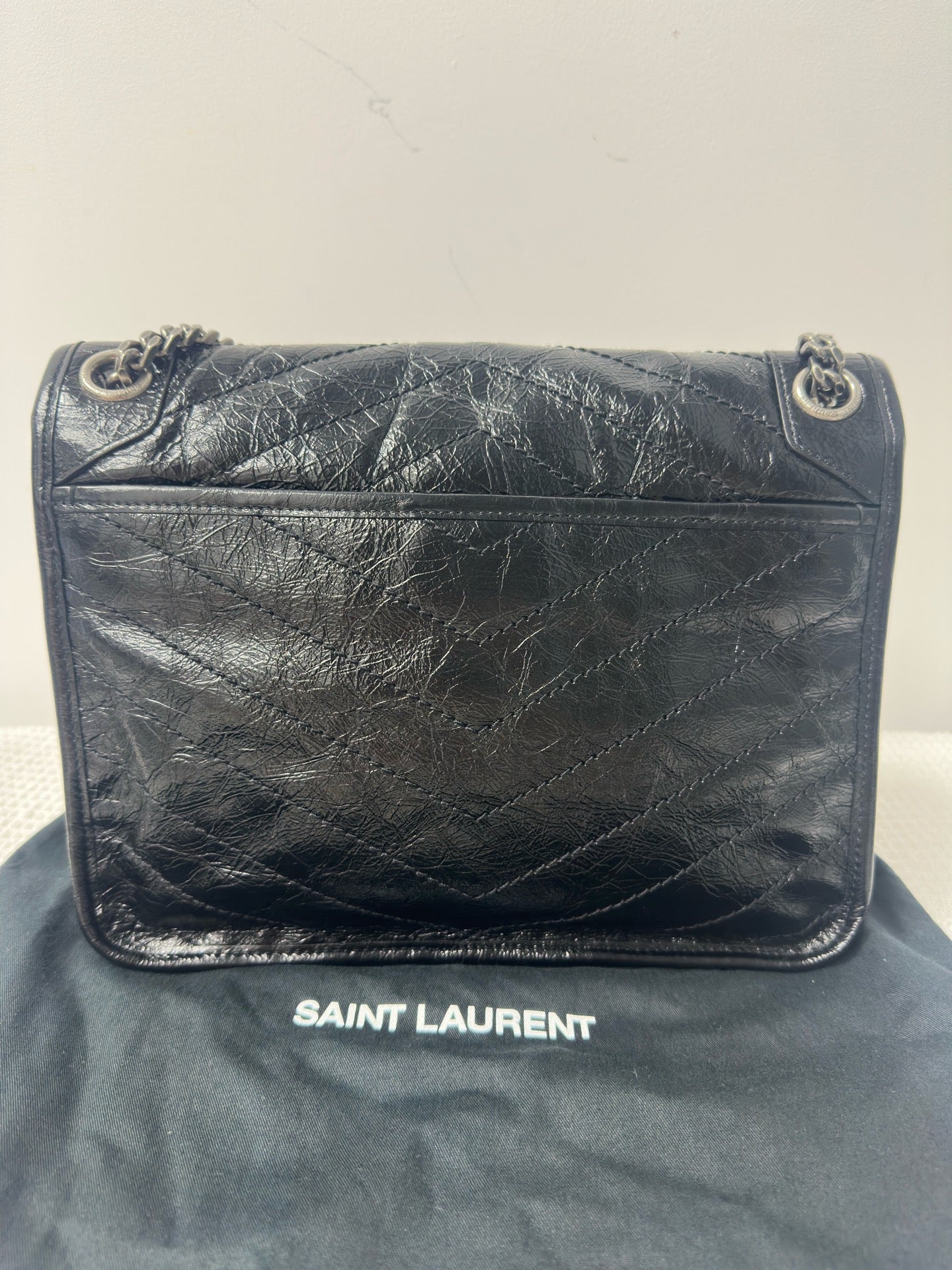 Saint Laurent - Niki - Leather - Black - (Medium)