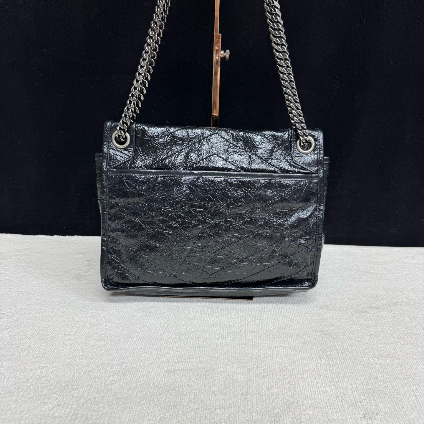 Saint Laurent - Niki - Leather - Black - (Medium)