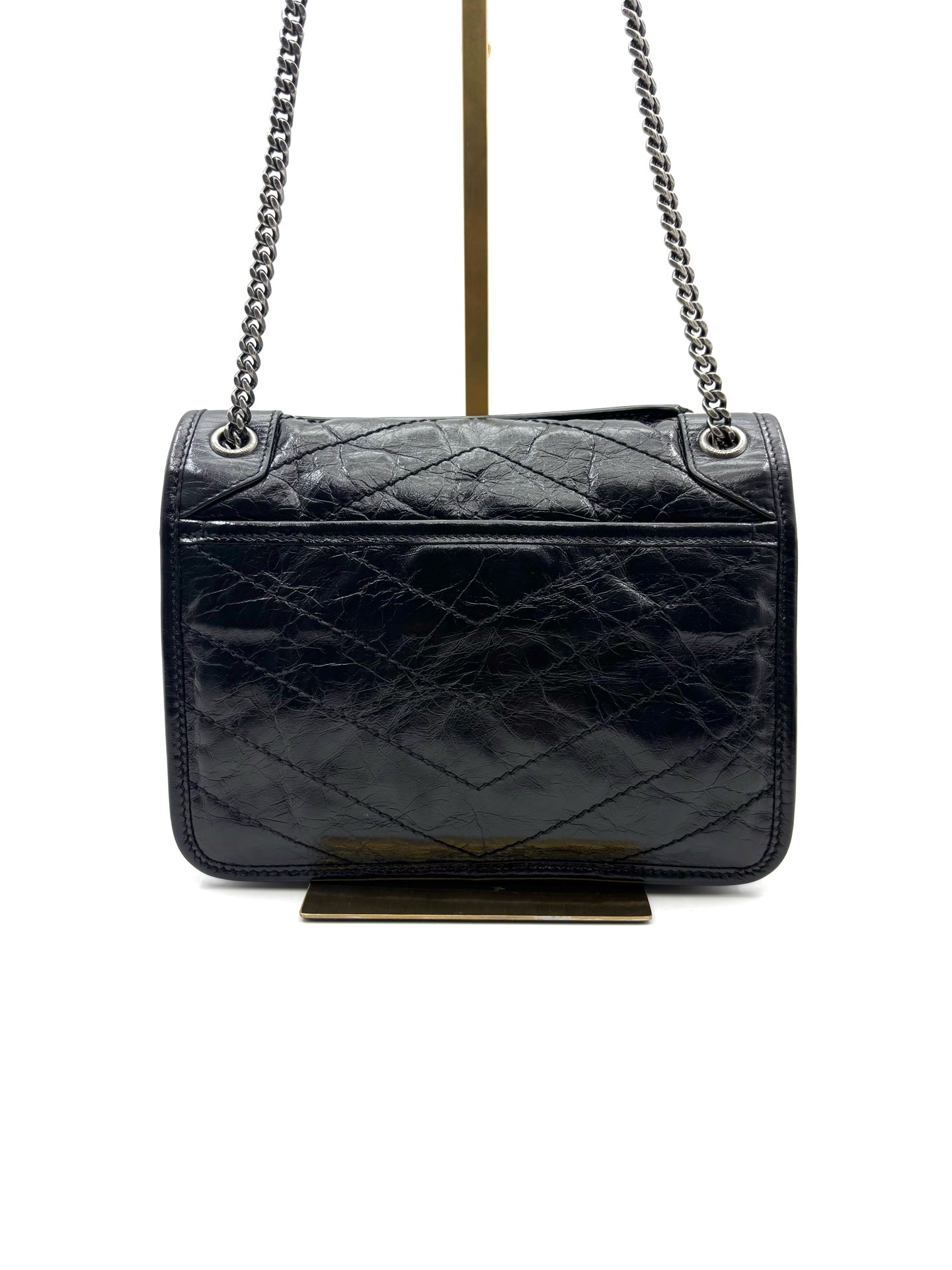 Saint Laurent - Niki - Leather - Black - (Medium)