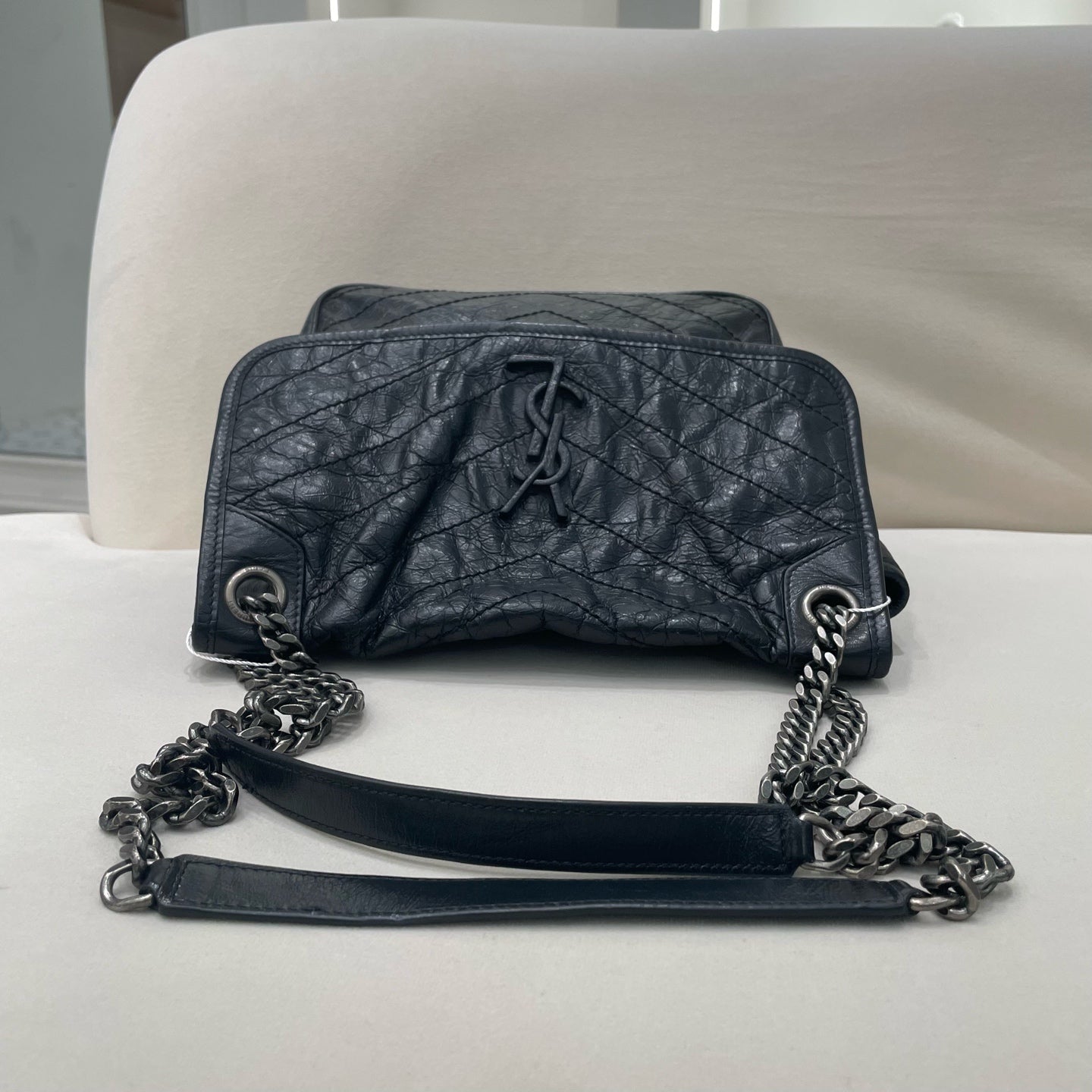 Saint Laurent - Niki - Leather - Black - (medium)