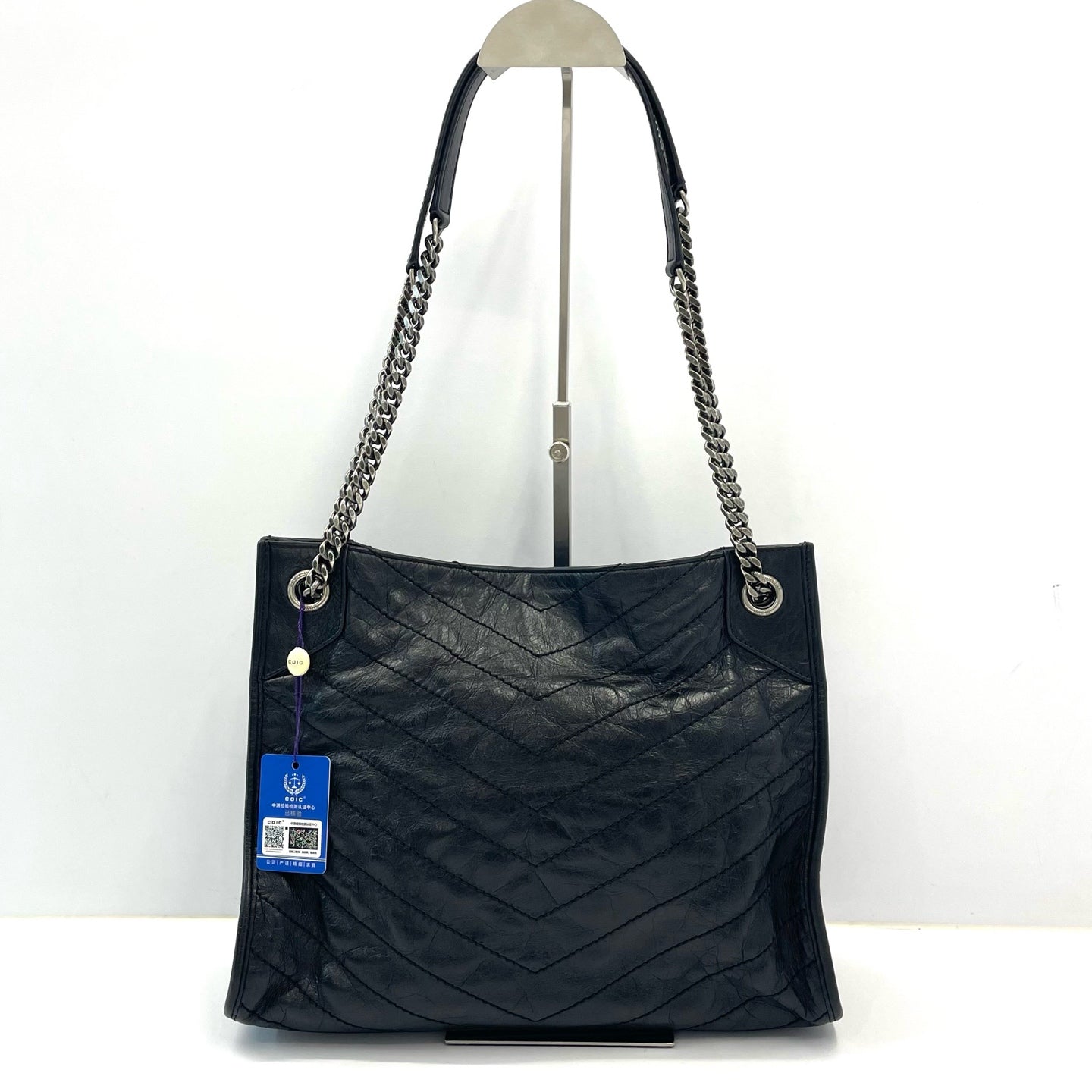 Saint Laurent - Niki - Leather - Black - (medium)